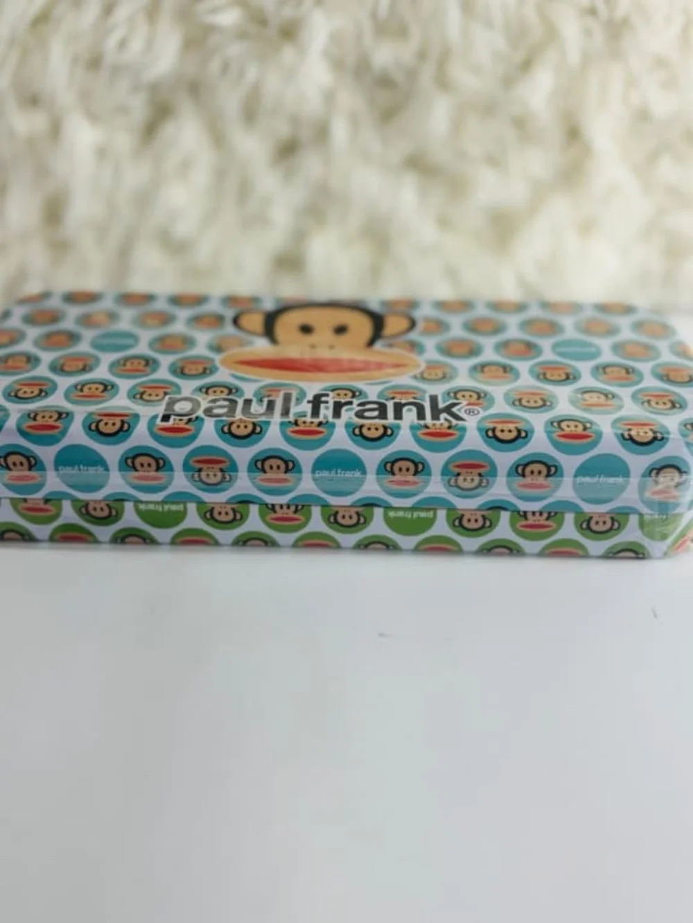 PAUL FRANK METAL DECORATIVE PENCIL CASE~NEW!